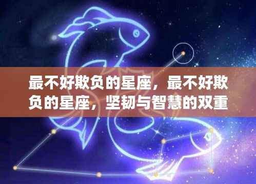 星座中的坚韧与智慧,无人能欺的独特魅力