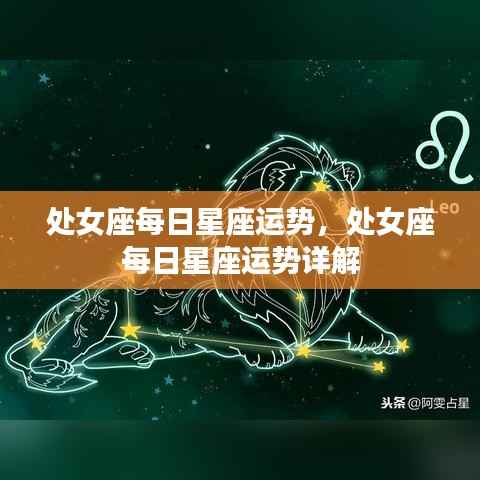 处女座每日星座运势详解,运势分析、情感展望与行动指南