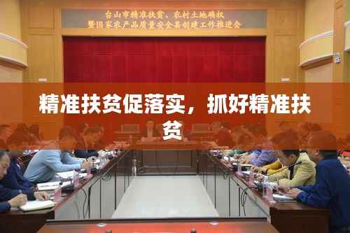 精准扶贫促落实,抓好精准扶贫